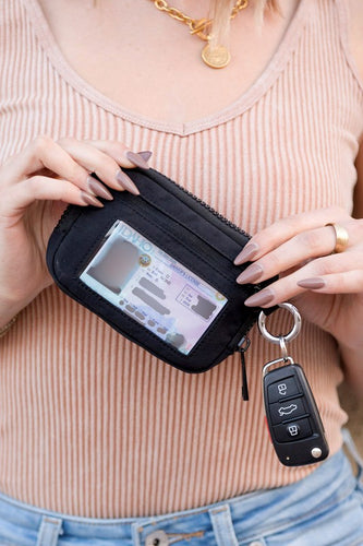 Clippable ID Wallet Pouch-5 colors!