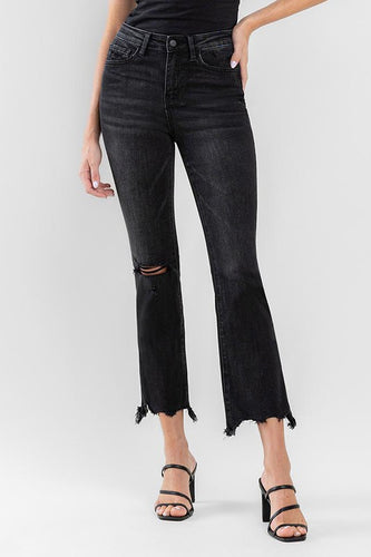 High Rise Ankle Bootcut Jeans by Flying Monkey