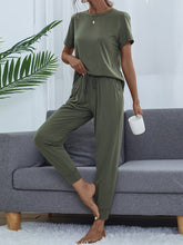 Short Sleeve Top and Pants Set-5 colors!