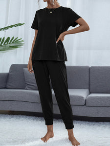 Short Sleeve Top and Pants Set-5 colors!