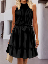 Frill Tied  Neck Dress-6 colors!